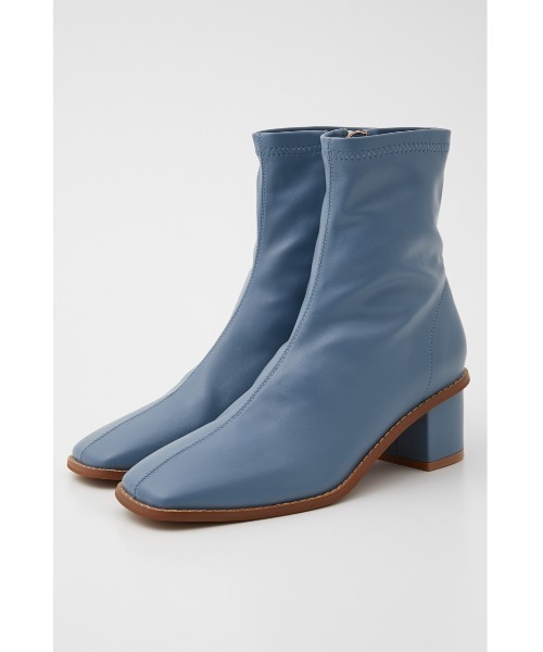 SLY（スライ）の「STRETCH FIT SHORT BOOTS ストレッチフィットショート ブーツ（ブーツ・レディース・ブラウン/ライトブルー/ブラック・LARGE/MEDIUM/SMALL）」の18枚目の写真