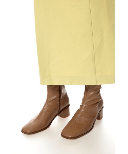 SLY（スライ）の「STRETCH FIT SHORT BOOTS ストレッチフィットショート ブーツ（ブーツ・レディース・ブラウン/ライトブルー/ブラック・LARGE/MEDIUM/SMALL）」の17枚目の写真