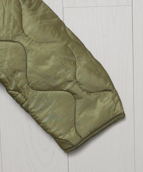 H　BEAUTY&YOUTH UNITED ARROWS（エイチビューティーアンドユースユナイテッドアローズ）の「DEADSTOCK LINER JACKET/ジャケット.（ナイロンジャケット・メンズ・オリーブ・M）」の4枚目の写真