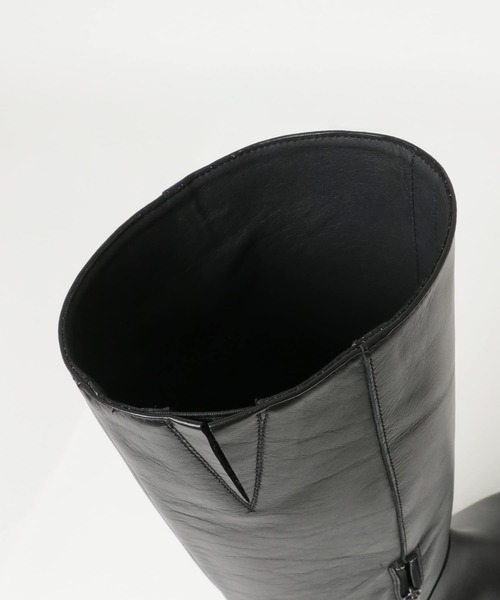 REMME(レメ)の「REMME ロングブーツ(ブーツ・レディース・ブラック・37/38)」の5枚目の写真