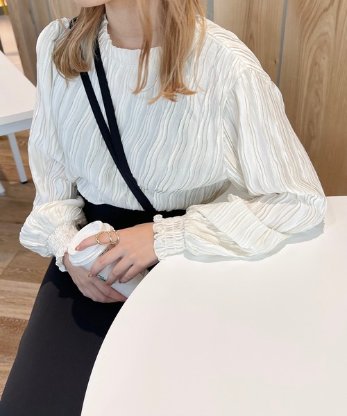 apres jour clair（アプレジュールクレア）の「【apres jour clair】ストラップ付ナロースカート（スカート・レディース・ベージュ/ダークブラウン/ブラック・X-LARGE/FREE）」の20枚目の写真