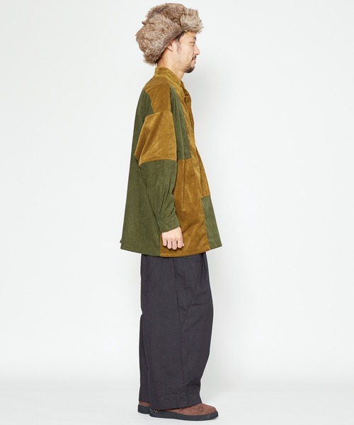 チャイハネ（チャイハネ）の「【チャイハネ】コーデュロイMEN'Sパッチワークトップス（その他トップス・メンズ・ベージュ/ブラウン/カーキ/ブルー/イエロー・FREE）」の18枚目の写真