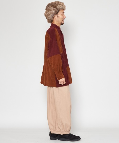 チャイハネ（チャイハネ）の「【チャイハネ】コーデュロイMEN'Sパッチワークトップス（その他トップス・メンズ・ベージュ/ブラウン/カーキ/ブルー/イエロー・FREE）」の22枚目の写真