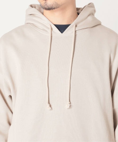 417 EDIFICE（フォーワンセブンエディフィス）の「【Tech Terry / テックテリー】 フーディ【Made in Japan】（パーカー・メンズ・ブラック/ネイビー/キナリ/イエロー/オレンジ/グリーン・SMALL/MEDIUM/LARGE）」の22枚目の写真