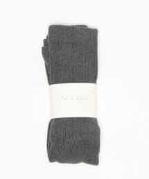 Fun & Daily | F&D : シックリブタイツ(タイツ/ストッキング)