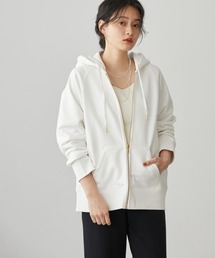 裏毛ZIPパーカー