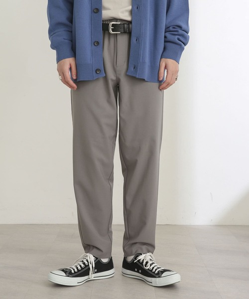 SENSE OF PLACE by URBAN RESEARCH（センスオブプレイスバイアーバンリサーチ）の「『セットアップ対応』テーパードスラックス（スラックス・メンズ・グレー/ライトベージュ・SMALL/MEDIUM/LARGE）」の11枚目の写真