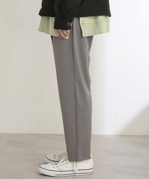 SENSE OF PLACE by URBAN RESEARCH（センスオブプレイスバイアーバンリサーチ）の「『セットアップ対応』テーパードスラックス（スラックス・メンズ・グレー/ライトベージュ・SMALL/MEDIUM/LARGE）」の22枚目の写真