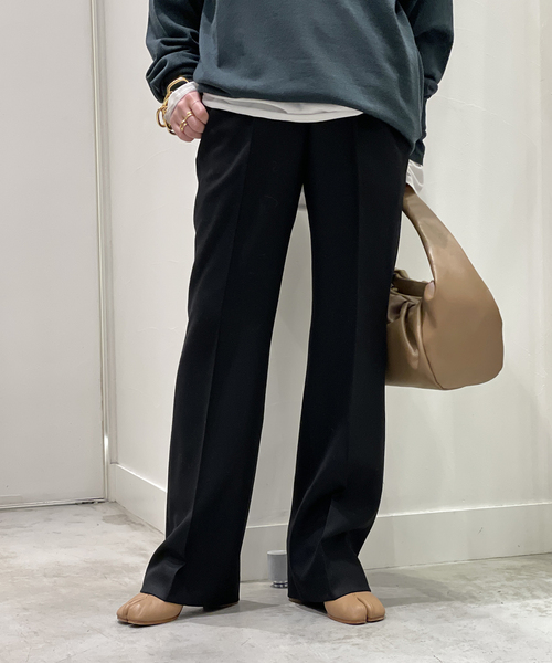 AP STUDIO サキソニーウール パンツ 36 新品 ドゥーズィエムクラス