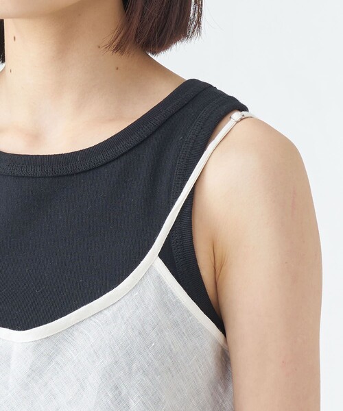 Firsthand（ファーストハンド）の「Baserange/ベースレンジ DYDINE DRESS / リネンキャミソールワンピース（ワンピース・レディース・ホワイト・XS）」の18枚目の写真