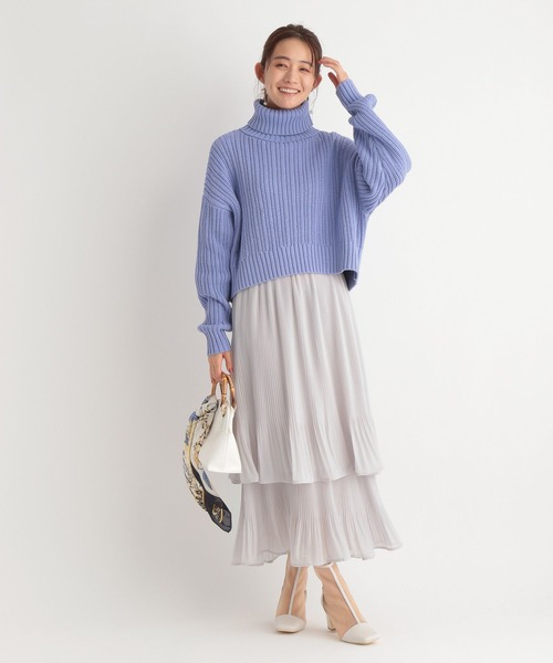 Andemiu（アンデミュウ）の「バンブーハンドルバッグ264188（ショルダーバッグ・レディース・ブルー系その他/グレー系その他/ベージュ・FREE）」の12枚目の写真