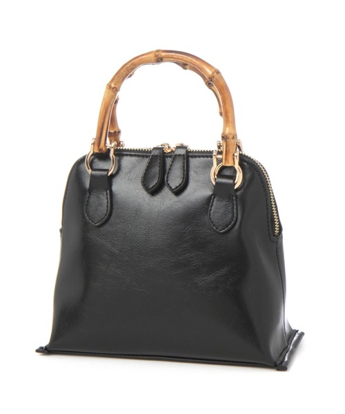 Andemiu（アンデミュウ）の「バンブーハンドルバッグ264188（ショルダーバッグ・レディース・ブルー系その他/グレー系その他/ベージュ・FREE）」の17枚目の写真