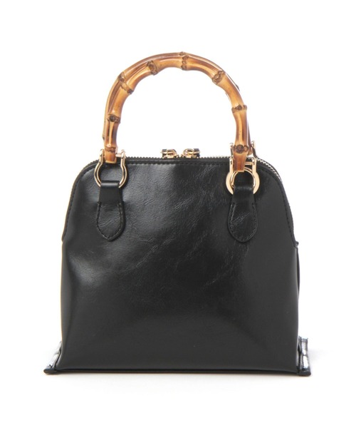 Andemiu（アンデミュウ）の「バンブーハンドルバッグ264188（ショルダーバッグ・レディース・ブルー系その他/グレー系その他/ベージュ・FREE）」の20枚目の写真