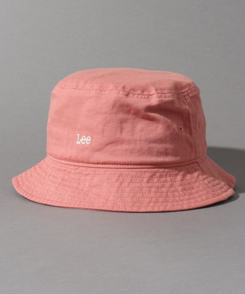 Lee（リー）の「【Lee/リー】コットンツイル OPロゴ バケットハット
