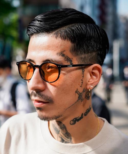 Subciety（サブサエティ）の「SUNGLASS-Agni-（サングラス・メンズ・ブラック/オレンジ/ブルー・FREE）」の9枚目の写真