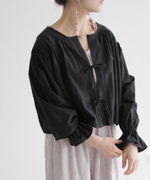 Crisp | ギャザーショートブラウス(シャツ/ブラウス)