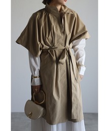 ケープポンチョコート