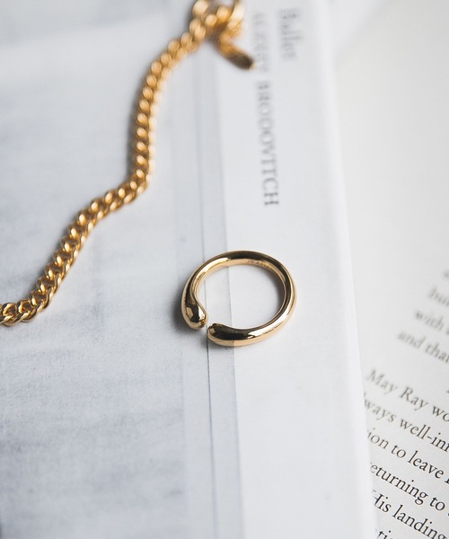 JEANASIS（ジーナシス）の「【SILVER】Plump ring/274007（リング・レディース・シルバー/ゴールド・9号/11号）」の2枚目の写真