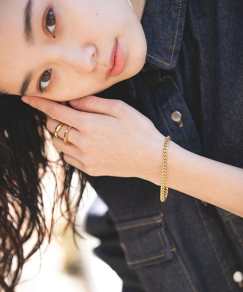 JEANASIS（ジーナシス）の「【SILVER】Plump ring/274007（リング・レディース・シルバー/ゴールド・9号/11号）」の4枚目の写真