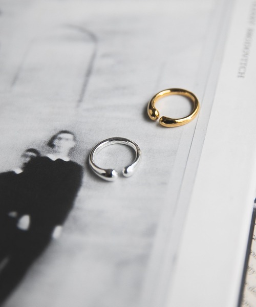 JEANASIS（ジーナシス）の「【SILVER】Plump ring/274007（リング・レディース・シルバー/ゴールド・9号/11号）」の11枚目の写真