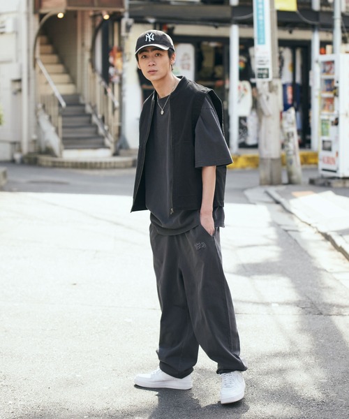 WEGO（ウィゴー）の「■■■WEGO/ワンポイントピグメントBIGT(S)■■■（Tシャツ/カットソー・メンズ・ベージュ/ブルー/スミクロ/ワイン・MEDIUM/LARGE/X-LARGE）」の15枚目の写真