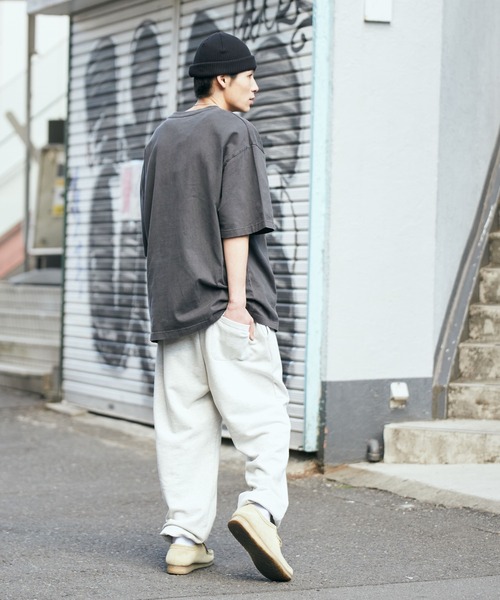 WEGO（ウィゴー）の「■■■WEGO/ワンポイントピグメントBIGT(S)■■■（Tシャツ/カットソー・メンズ・ベージュ/ブルー/スミクロ/ワイン・MEDIUM/LARGE/X-LARGE）」の11枚目の写真