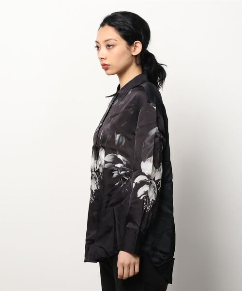 ALLSAINTS（オールセインツ）の「BERNIE KOSUMOSO SHIRT | BERNIE KOSUMOSO シャツ（シャツ/ブラウス・レディース・ブラック・8/4/6）」の6枚目の写真