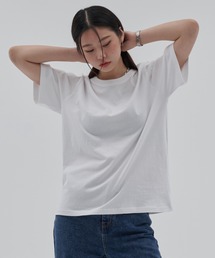 A'GEM/9 × .kom『TOEASY/トゥイージー』Simple basic T-shirt/シンプル ベーシック Tシャツ カットソー