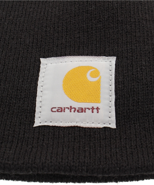Carhartt（カーハート）の「Acrylic Knit Hat（ニットキャップ/ビーニー・メンズ・イエロー/オリーブ/ブラック/オレンジ/ライトブラウン/ヘザーグレー/ブラウン/ネイビー/ダークグリーン/ブルー/ダークグレー・FREE）」の13枚目の写真
