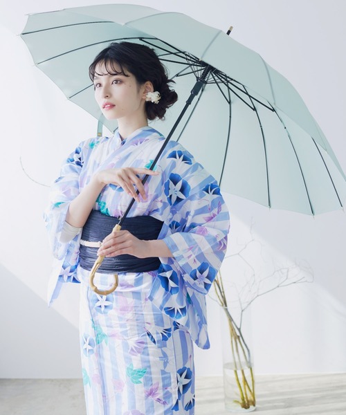 Dita(ディータ)の「1人で簡単に着られる♪(ゆかた・しわ兵児帯・下駄・着付け説明本・腰ひも1本)豪華浴衣5点セット浴衣 セット レディース 大人【K】(浴衣・レディース・その他6/その他3/その他1/その他5/その他4/その他2/その他7・FREE)」の21枚目の写真