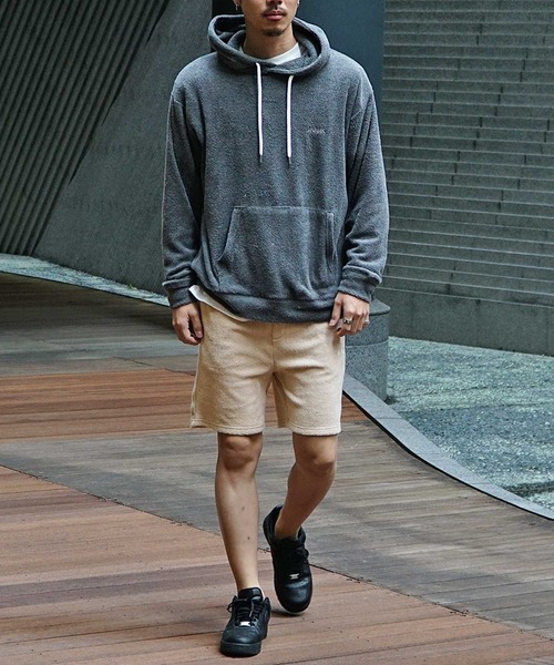 JOKER(ジョーカー)の「リラックス カラー パイル ショーツ ルームウェア 春服(その他パンツ・メンズ・ホワイト/ブラック/ベージュ/グレー/ブルー/グリーン・M/L/XL)」の16枚目の写真