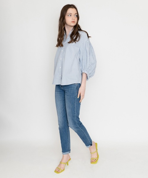 Levi's(リーバイス)の「ブラウスシャツ GOLDSTONE COUNTRY BLUE(シャツ/ブラウス・レディース・ブルー・S/M/XS)」の6枚目の写真