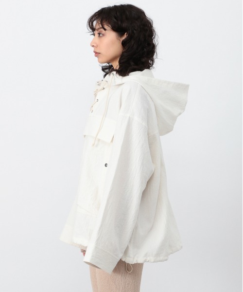 OFAKIND(オフアカインド)の「OFAKIND / アノラックブルゾン(ブルゾン・レディース・ベージュ/ホワイト・0/2/1)」の22枚目の写真