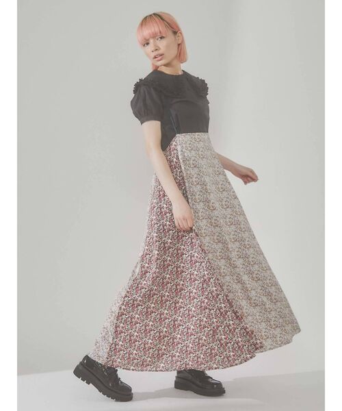 merry jenny（メリージェニー）の「フリルカラーパフスリーブブラウス（シャツ/ブラウス・レディース・ブラック/オフホワイト・FREE）」の22枚目の写真