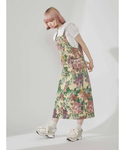 merry jenny（メリージェニー）の「フリルカラーパフスリーブブラウス（シャツ/ブラウス・レディース・ブラック/オフホワイト・FREE）」の5枚目の写真