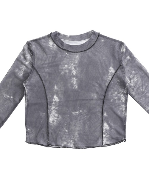 Figments（フィグメンツ）の「プリントシアートップス（Tシャツ/カットソー・レディース・ブラック・FREE）」の6枚目の写真