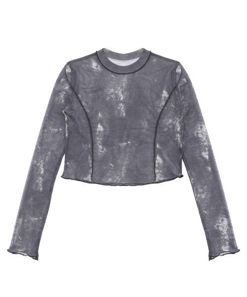 Figments（フィグメンツ）の「プリントシアートップス（Tシャツ/カットソー・レディース・ブラック・FREE）」の11枚目の写真