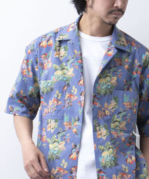 NOLLEY'S goodman | 【WORK ABOUT/ワークアバウト】VACANCE SHIRT 総柄プリントシャツ　アロハシャツ(シャツ/ブラウス)