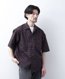 NOLLEY'S goodman | 【WORK ABOUT/ワークアバウト】VACANCE SHIRT 総柄プリントシャツ　アロハシャツ(シャツ/ブラウス)
