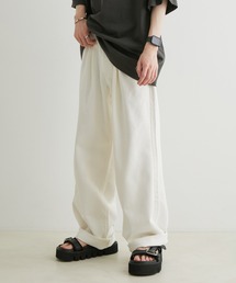 JUNRED | こめ×JUNRed / 2タックワイドストレートデニムパンツ(デニムパンツ)