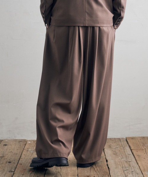 DOOPZ(ドープス)の「タックハカマパンツ(その他パンツ・メンズ・チャコールグレー/ブラウン・SMALL/MEDIUM/LARGE)」の10枚目の写真