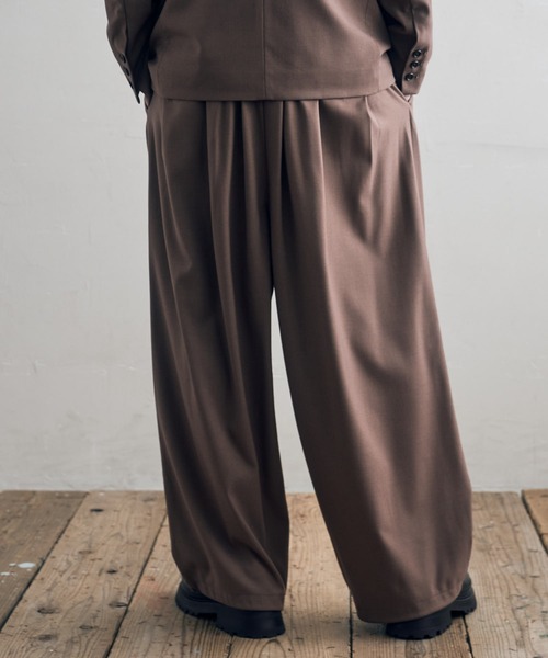 DOOPZ(ドープス)の「タックハカマパンツ(その他パンツ・メンズ・チャコールグレー/ブラウン・SMALL/MEDIUM/LARGE)」の11枚目の写真