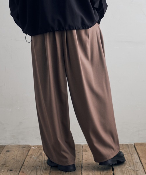 DOOPZ(ドープス)の「タックハカマパンツ(その他パンツ・メンズ・チャコールグレー/ブラウン・SMALL/MEDIUM/LARGE)」の12枚目の写真