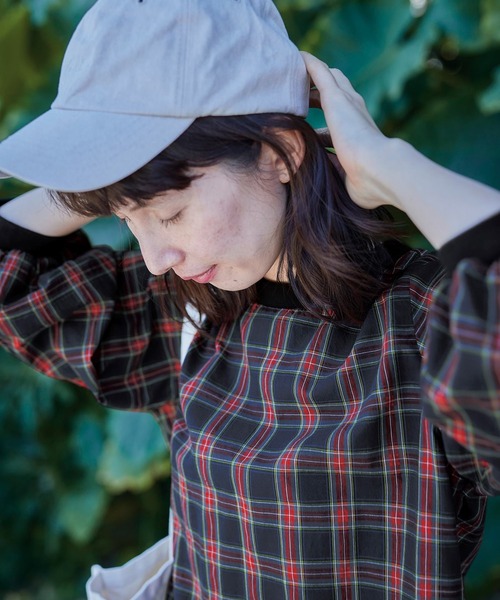 Sunny clouds(サニークラウズ)の「サニークラウズ はらりタータンチェックトップス(その他トップス・レディース・レッド/ネイビー・X-LARGE/MEDIUM/LARGE/XX-LARGE/NM)」の12枚目の写真