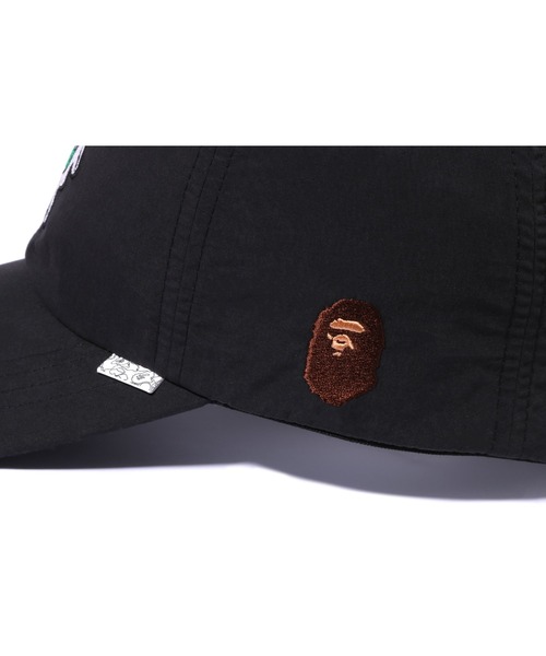 A BATHING APE(アベイシングエイプ)の「WGM PANEL CAP M(キャップ・メンズ・ブラック/ピンク/ブルー・FREE)」の10枚目の写真