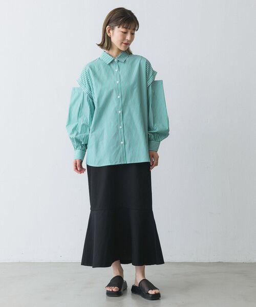 RETRO GIRL(レトロガール)の「2wayアソートSH(シャツ/ブラウス・レディース・オフホワイト/ピンク/グリーン系その他/ブルー系その他・FREE)」の22枚目の写真
