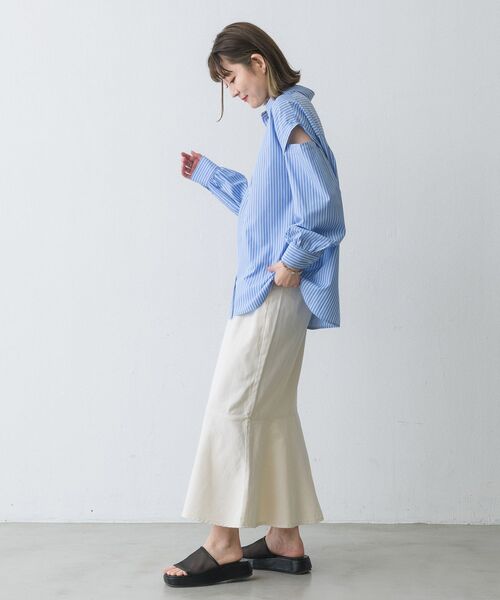 RETRO GIRL(レトロガール)の「2wayアソートSH(シャツ/ブラウス・レディース・オフホワイト/ピンク/グリーン系その他/ブルー系その他・FREE)」の14枚目の写真