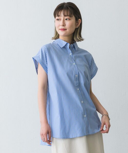 RETRO GIRL(レトロガール)の「2wayアソートSH(シャツ/ブラウス・レディース・オフホワイト/ピンク/グリーン系その他/ブルー系その他・FREE)」の7枚目の写真