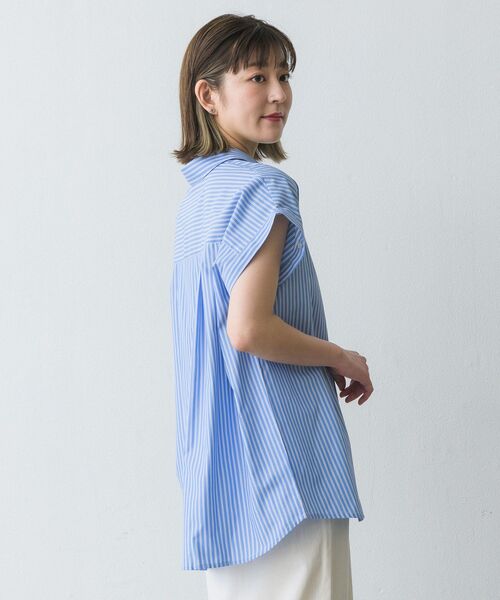 RETRO GIRL(レトロガール)の「2wayアソートSH(シャツ/ブラウス・レディース・オフホワイト/ピンク/グリーン系その他/ブルー系その他・FREE)」の6枚目の写真