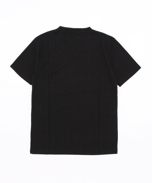 SKKONE(スコーネ)の「T/C ランダムテレコ Vネック 半袖Tシャツ(Tシャツ/カットソー・メンズ・ホワイト/ブラック/杢グレー/ネイビー・LL/M/L)」の12枚目の写真